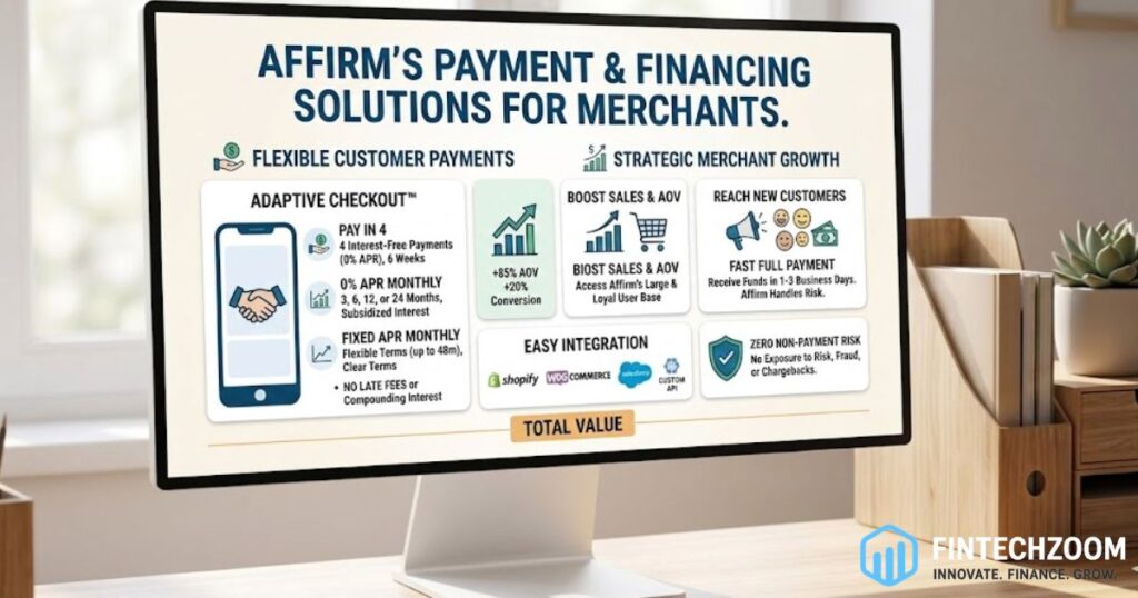 Research Affirm's Payment and Financing Solutions for Merchants.